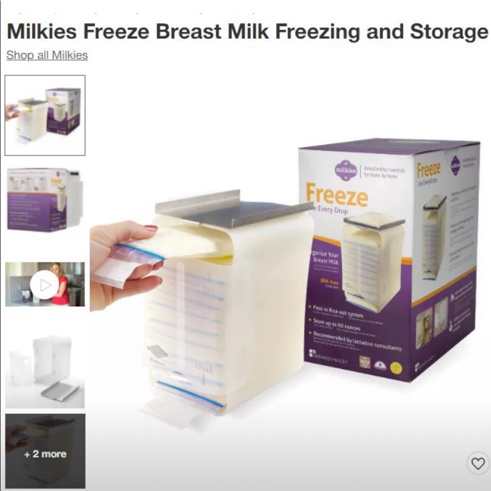 Milkies Breastmilk Storage